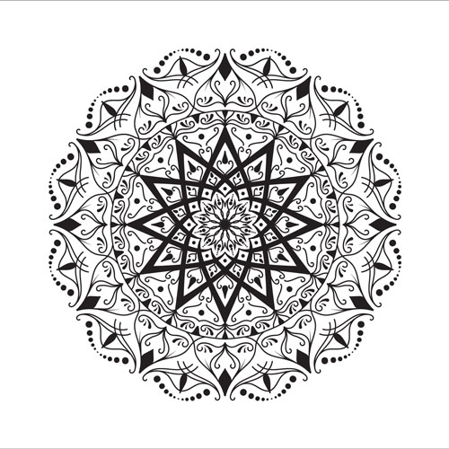 Unique Pattern Mandala Design