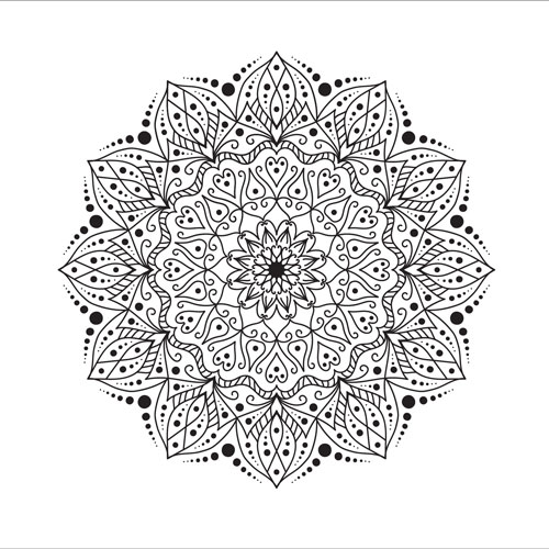 Mandala Design for Digital Paper